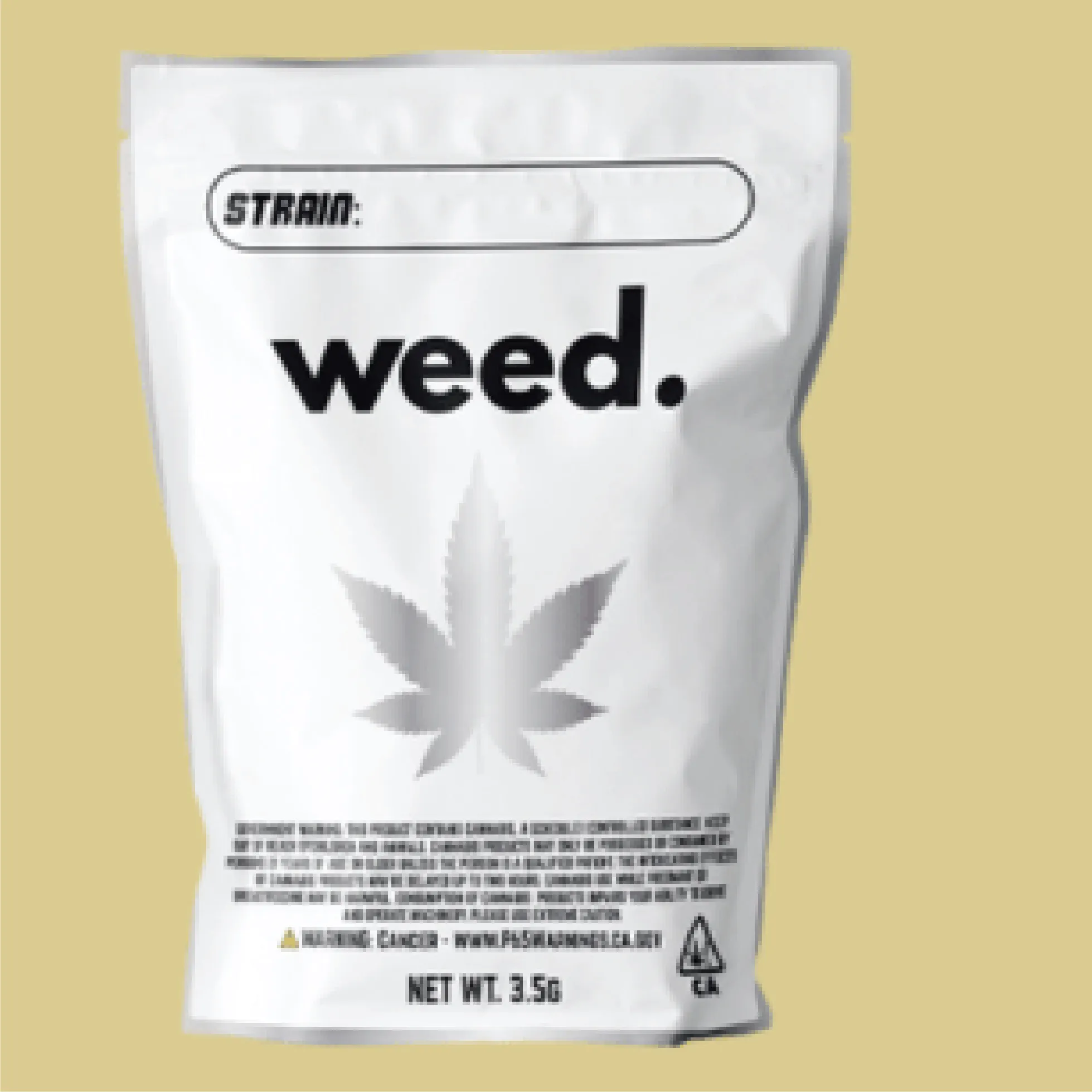 Weed Mylar Bags Packaging
