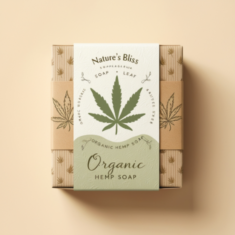 Organic Hemp Soap Packaging