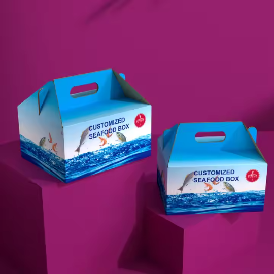 custom fish packaging boxes Styrofoam Box 50LB Capacity Get full customization freedom at wholesale rates from Tycoon Packaging Custom Fish And Chip Paper