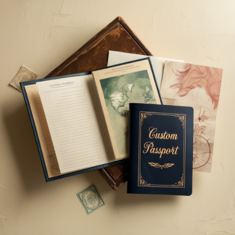 Custom Passport Booklet Printing