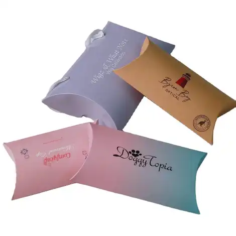 Custom Apparel Pillow Boxes