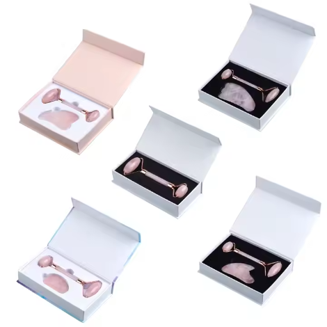 Roller Stone Facial Massager Packaging