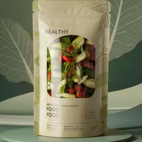 Stand Up Zip Lock Mylar Bags