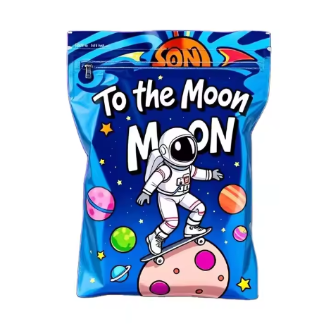 Custom Child Resistant Mylar Bags