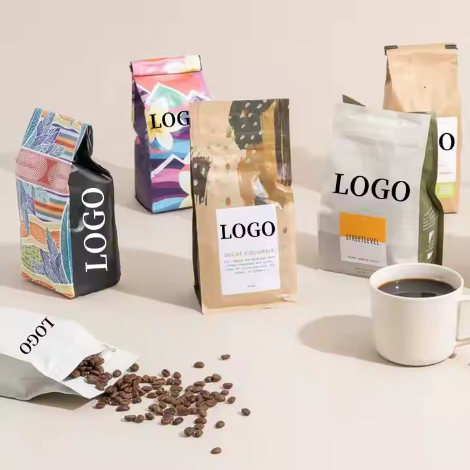 Custom Coffee Bag Labels