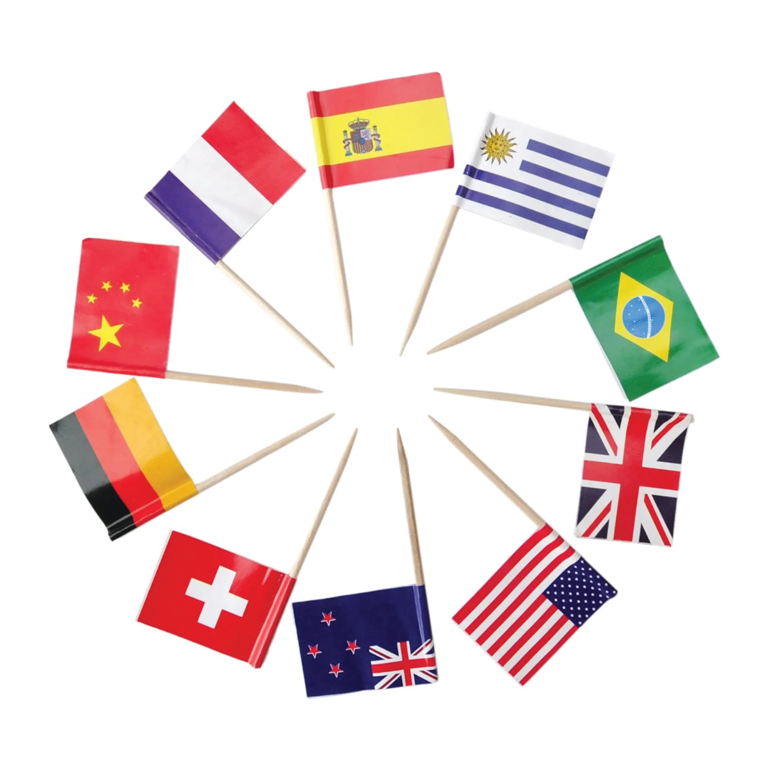 Toothpick Flags