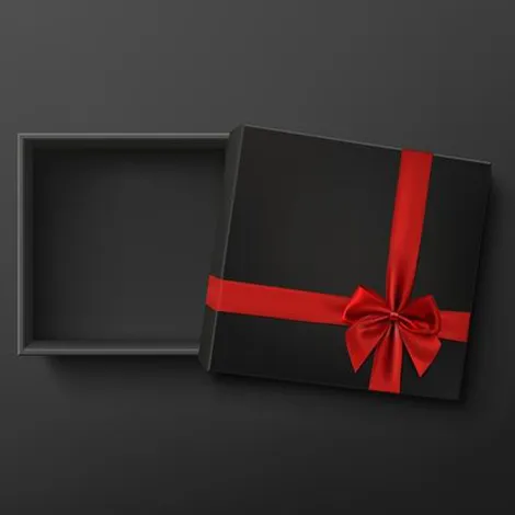 Custom Black Gift Boxes