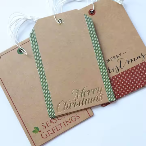 Custom Christmas Tags
