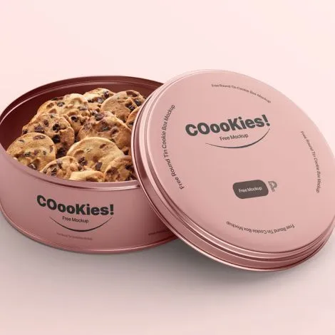 Custom Cookie Tin Boxes