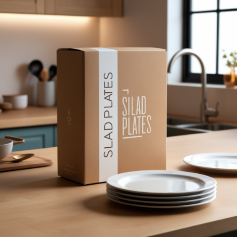 Custom Salad Plates Packaging