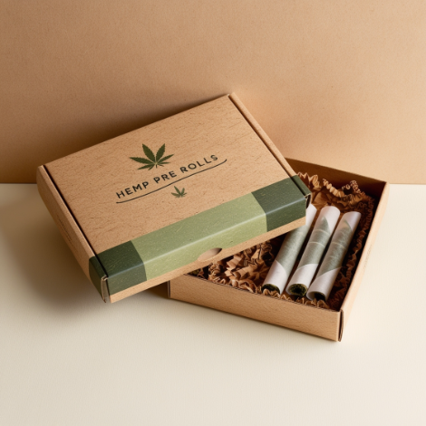 Custom Hemp Pre Roll Boxes