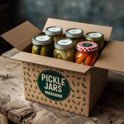 Pickle Jars Packaging