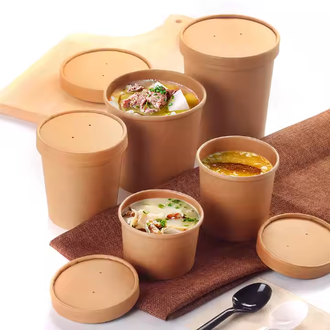 Custom Soup Cups Packaging
