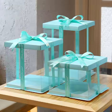 Custom Transparent Gift Boxes