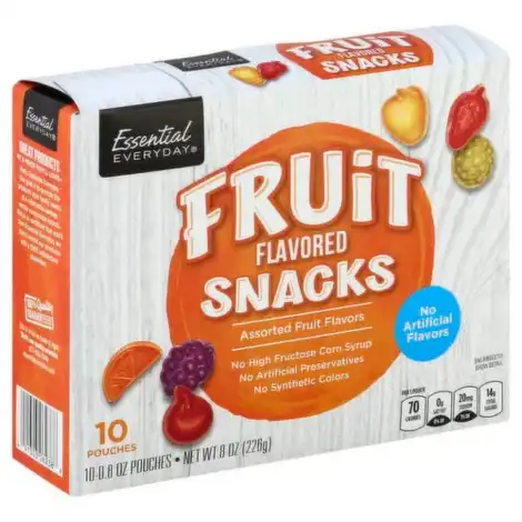 Custom Fruit Snack Packaging​ 