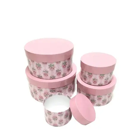 Custom Round Gift Box With Lid