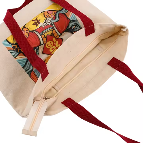 Zipper Tote Bags
